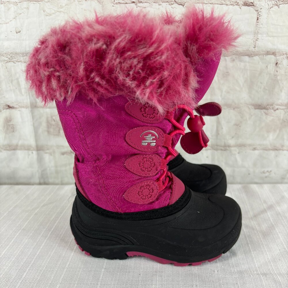Kamik Toddler Girls 9 Pink Snow Gypsy Insulated Winter Snow Boots